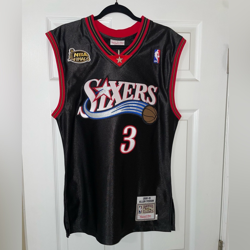 Allen Iverson Authenticated Mitchell & Ness Sixers Jersey
